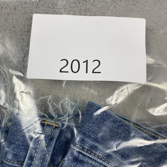 Abercrombie & Fitch Jean Shorts Womens Size 4 Blue - Picture 13 of 13